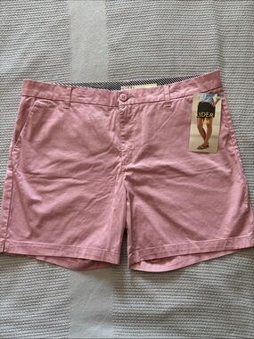 Riders by Lee Women’s Blush Pink Midrise Bermuda Shorts
